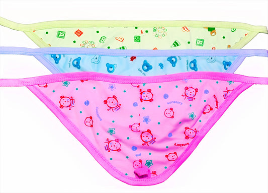 Cotton Baby Nappy Langot (Pack of 3)